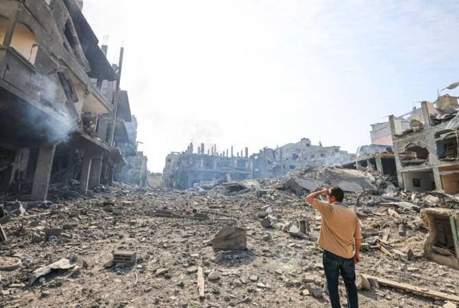 США будут работать с Египтом и Катаром над возвращением к гуманитарному 
прекращению огня в Газе