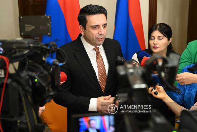 Armenian Speaker of Parliament accuses Azerbaijan of delaying signing of peace treaty