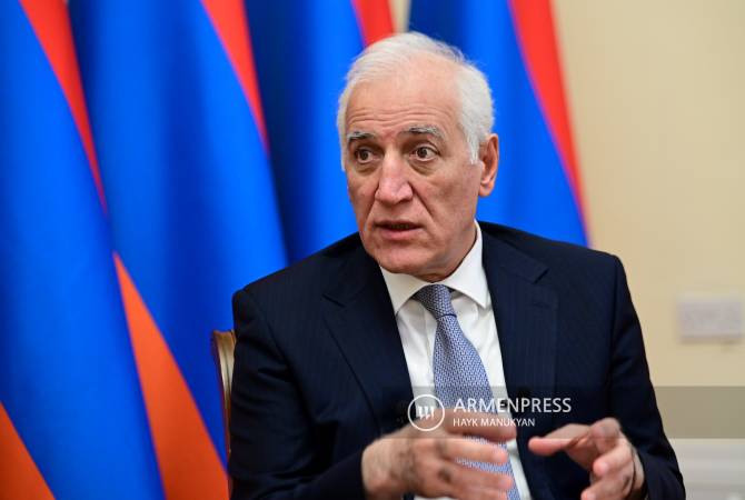 EU shares Armenia’s vision for Crossroads of Peace project, says President Khachaturyan 
