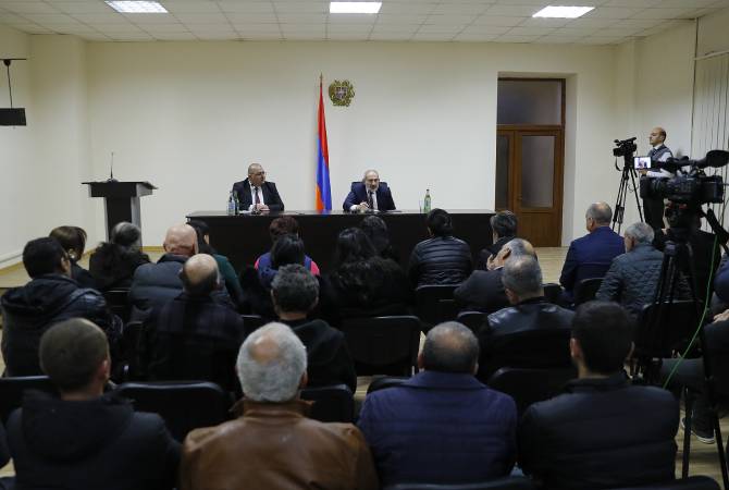 Le Premier ministre a rencontré les proches des prisonniers de guerre récemment rentrés 
en Arménie
