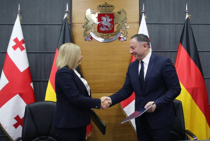 Վրաստանը և Գերմանիան ստորագրել են անօրինական միգրացիայի դեմ պայքարի 
համաձայնագիր