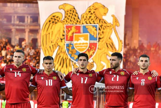 Сборная Армении по футболу сохранила свои позиции в рейтинге ФИФА