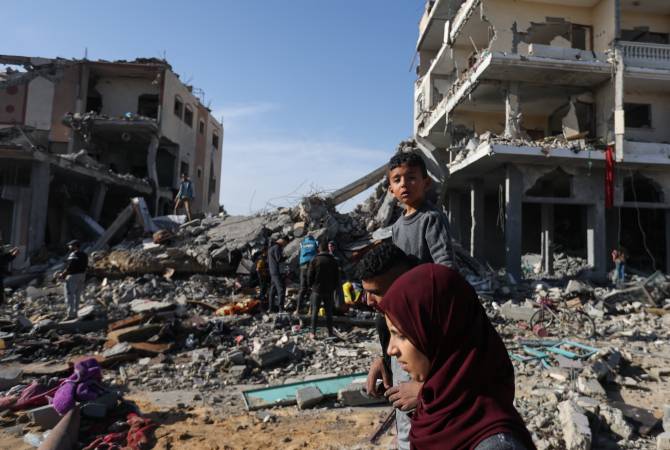  Израильская армия объявила о четырехчасовом прекращении боевых действий на 
юге сектора Газа 