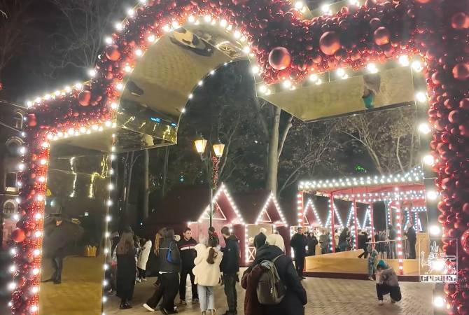  В Парке 2750-летия основания Еревана открыла свои двери Рождественская ярмарка 