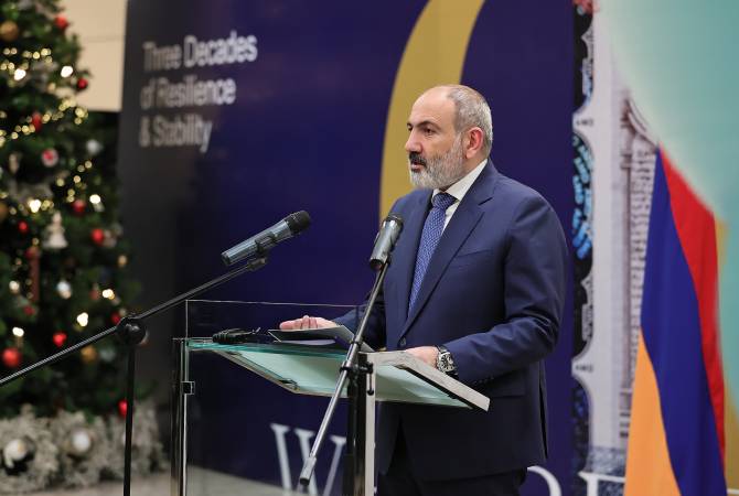 Nikol Pashiyan: En noviembre el total de depósitos del sistema bancario de Armenia 
registró un récord
