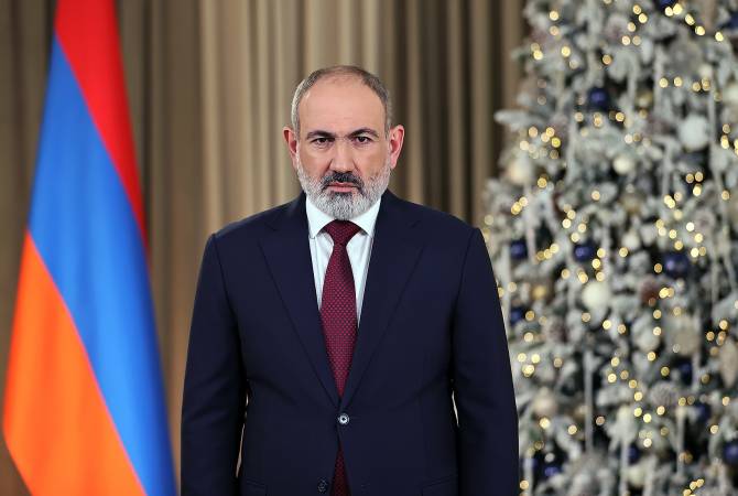Prime Minister Nikol Pashinyan issues congratulatory message on New Year and Christmas