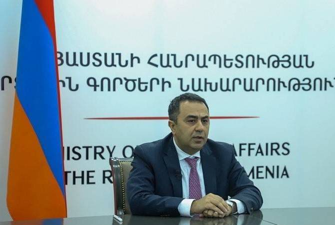  Ваге Геворгян освобожден от должности заместителя министра иностранных дел 
Республики Армения 
