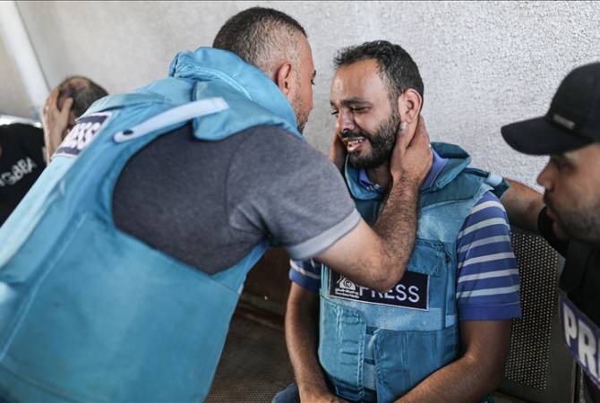 Գազայում հայտարարել են, որ հակամարտության սրվելուց ի վեր 115 լրագրող է 
զոհվել
