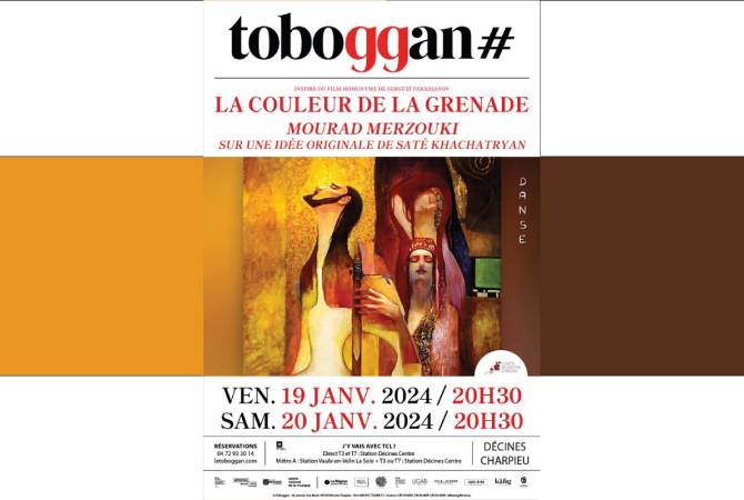 Ֆրանսիական «Տոբոգան» թատրոնում տեղի կունենա «Նռան գույնը» պարային 
ներկայացման առաջնախաղը. Սերգեյ Փարաջանով 100