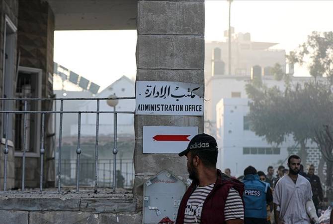 Պաղեստինի «Կարմիր մահիկ»-ը հայտարարել է, որ իսրայելական ԱԹՍ-ները 
հարվածներ են հասցրել Գազայում հիվանդանոցին 

