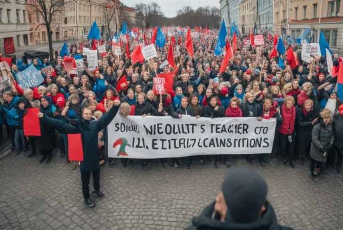 Էստոնիայում ուսուցիչների անժամկետ գործադուլ է սկսվում