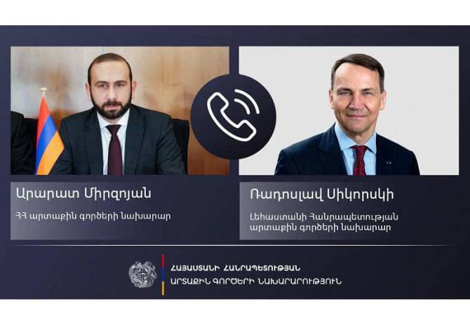 Cancilleres de Armenia y Polonia se refirieron a la situación de seguridad en el Cáucaso 
Sur
