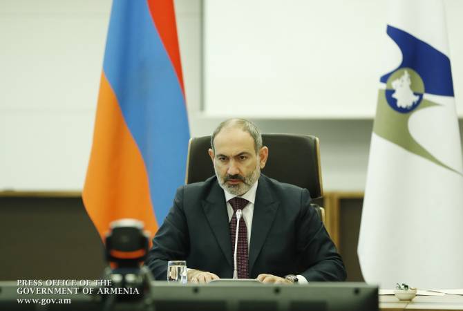 پاشینیان: " تجارت ارمنستان با کشورهای اتحادیه اقتصادی اوراسیا با 39 درصد افزایش یافته 
است."