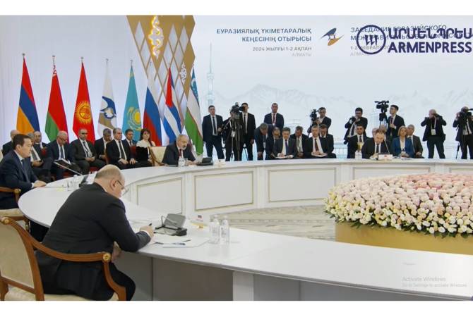 Пашинян призывает к достижению компромиссов в вопросе формирования общего 
энергетического рынка ЕАЭС