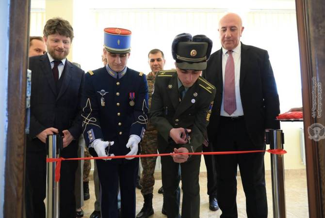 Representatives of military academies from Armenia and France discuss cooperation 
issues

