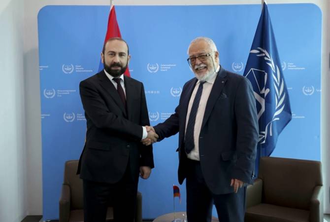 Глава МИД Армении провел встречу с председателем Международного уголовного 
суда