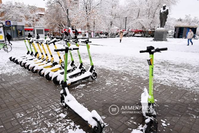 В ближайшие дни температура воздуха в Армении понизится на 4-5 градусов