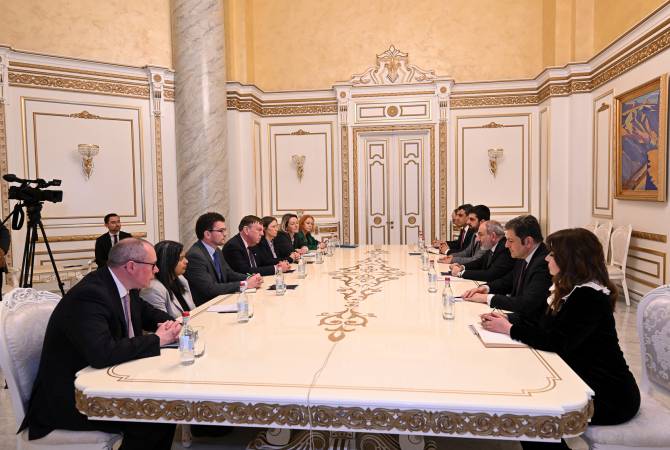 Strategy of the Azerbaijani government aimed at deepening enmity in the region: PM 
receives UK parliamentary delegation