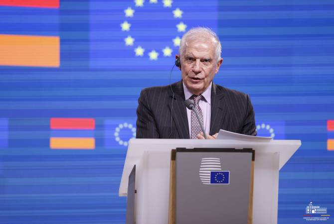M. Borrell considère que la décision de l'Arménie d'adhérer au Statut de Rome est 
courageuse