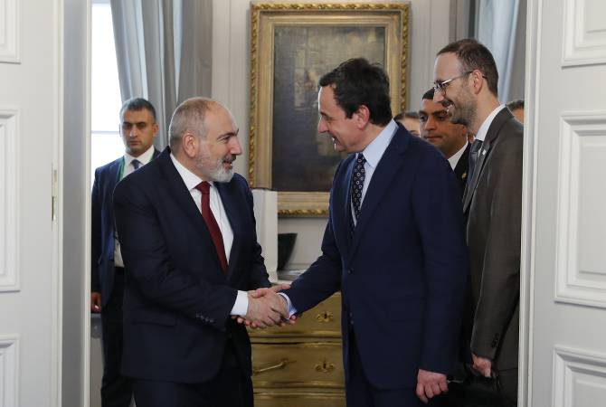 亚美尼亚和科索沃总理谈到了在南高加索地区和巴尔干地区的安全问题