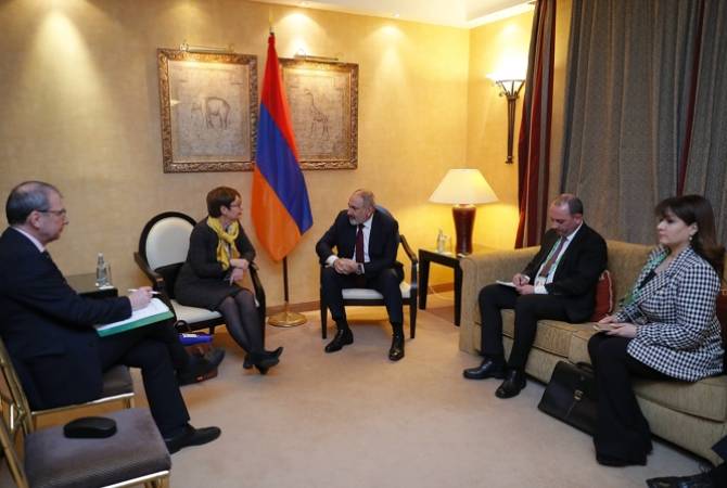 Премьер-министр Пашинян обсудил с президентом ЕБРР вопросы двустороннего 
сотрудничества 