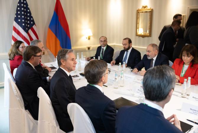 Blinken commends productive talks with Pashinyan