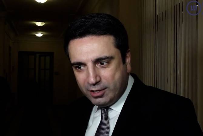 أرمينيا مستعدة للترشّح لعضوية الاتحاد الأوروبي-رئيس البرلمان الأرمني آلان سيمونيان-