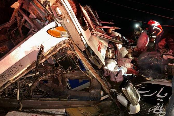 Սիրիայում ավտոբուսի վթարից 6 մարդ է մահացել, 38-ը՝ վիրավորվել