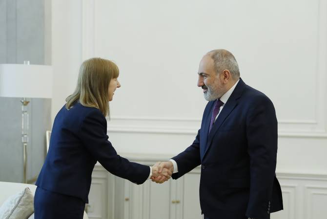نخست وزیر ارمنستان معاون اروپا و آسیای مرکزی بانک جهانی را به حضور پذیرفت.