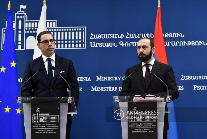 قبرص تعتزم فتح تمثيل دبلوماسي لها في يريفان-وزير الخارجية القبرصي بمؤتمر صحفي مشترك 
مع نظيره الأرمني بيريفان-