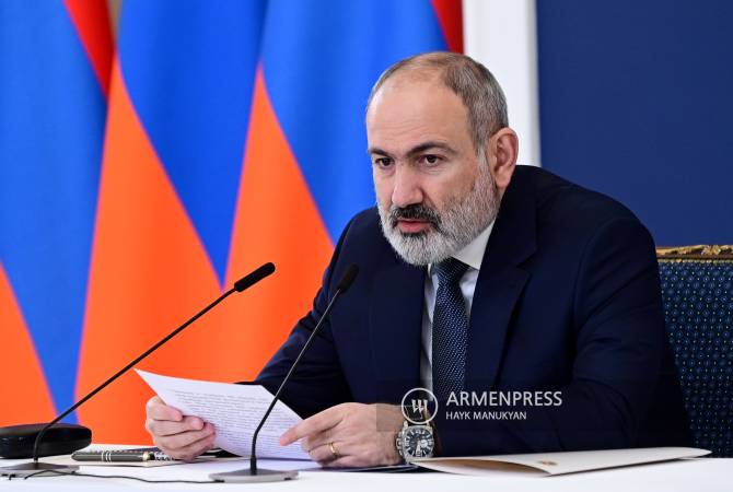 Armenia continues its policy of pursuing peace treaty with Azerbaijan based on three 
principles -PM