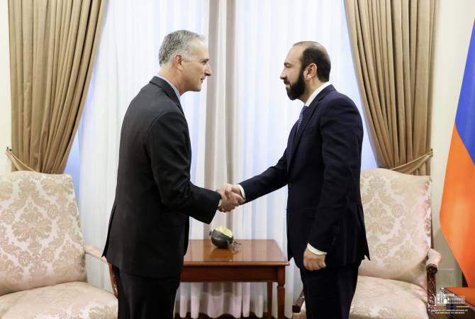 Министр иностранных дел Армении принял старшего советника Госдепа США по 
переговорам на Кавказе