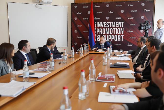 Премьер-министру представлен доклад о деятельности Центра поддержки 
инвестиций “Enterprise Armenia” за 2023 год