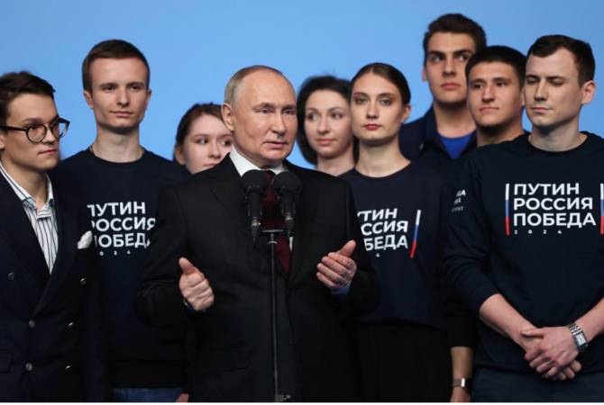 Лидеры многих стран мира поздравили Путина с переизбранием на пост президента 
России