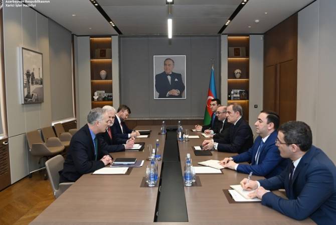  Глава МИД Азербайджана и представитель Госдепа США обсудили процесс 
нормализации отношений между Ереваном и Баку 