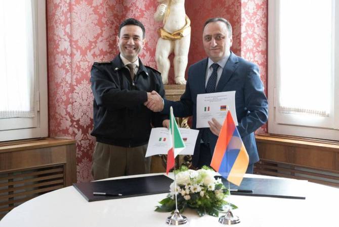 Քննարկվել են պաշտպանության ոլորտում Հայաստան-Իտալիա 
համագործակցության զարգացման հեռանկարները
