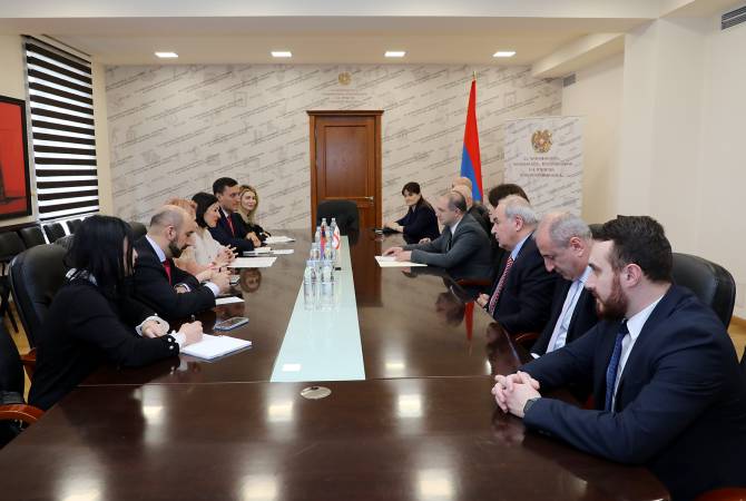 Центр грузиноведения — отличная отправная точка: министр Андреасян приняла 
представителей парламента Грузии