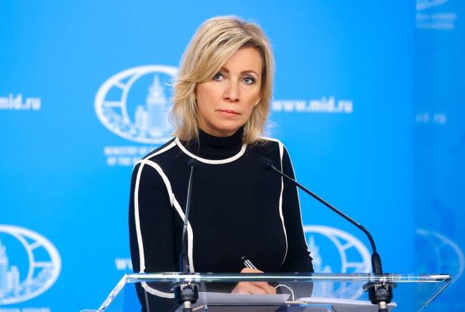 Zaharova: Rusya diplomatik konuşmasında 