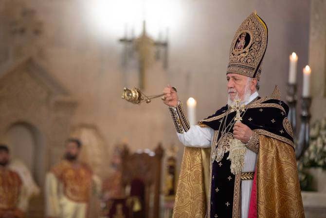  Католикос Всех Армян направил послание по случаю праздника Воскресения Христова 