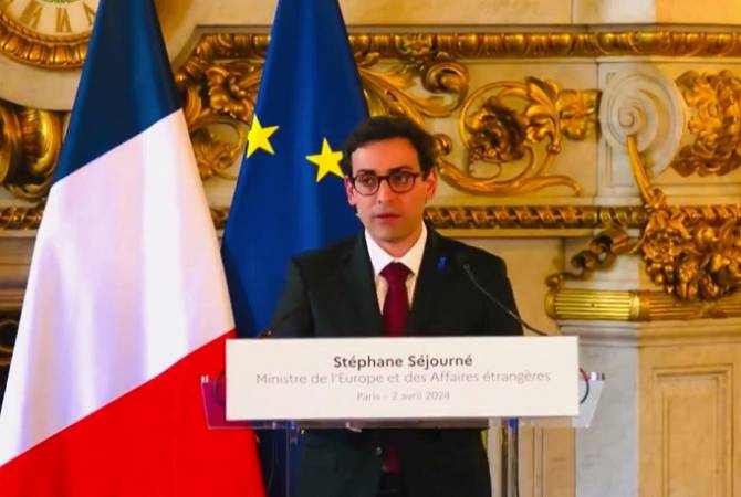 Canciller de Francia se refirió a la amenaza a la integridad territorial de Armenia por parte 
de Azerbaiyán