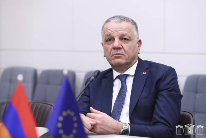 Vasilis Maragos: La Unión Europea está dispuesta a profundizar la cooperación con 
Armenia

