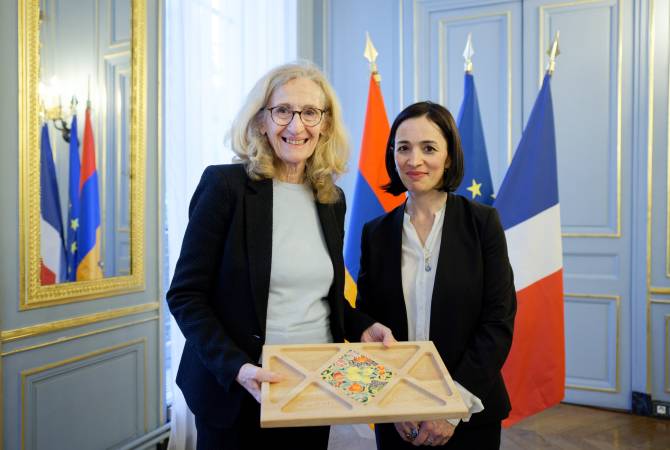 Жанна Андреасян договорилась со своим французским коллегой о расширении 
сотрудничества