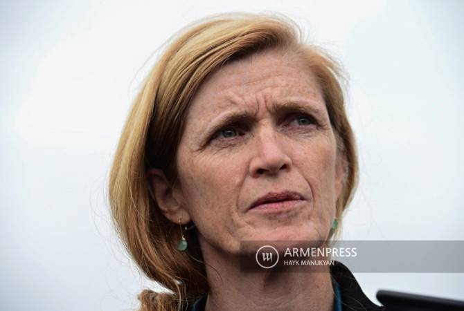 In Brussels I reiterated the US commitment to support Armenia - Samantha Power