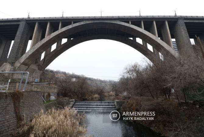 Yerevan'daki Kievyan köprüsü restore ediliyor