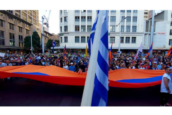 Sydney’s Armenians, Greeks and Assyrians unite to demand recognition of 1915 genocides
