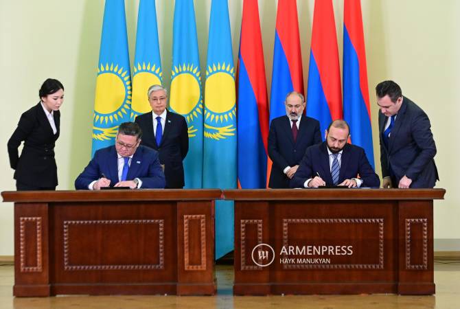 Հայաստանն ու Ղազախստանը միգրացիայի ոլորտում համագործակցության մասին 
համաձայնագիր են ստորագրել