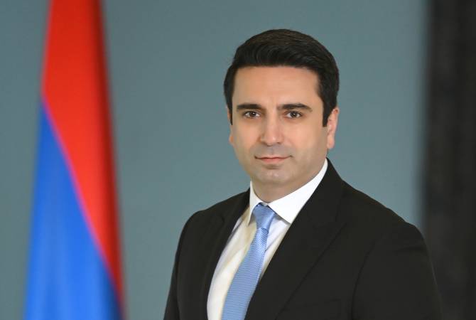 The delegation led by Alen Simonyan is departing for Lithuania on an official visit