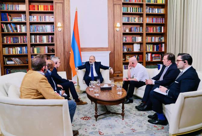 Nikol Pashinyan gives interview to British media