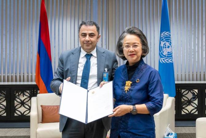 Посол Геворкян встретился с исполнительным секретарем Экономической и 
социальной комиссии ООН для Азии и Тихого океана 