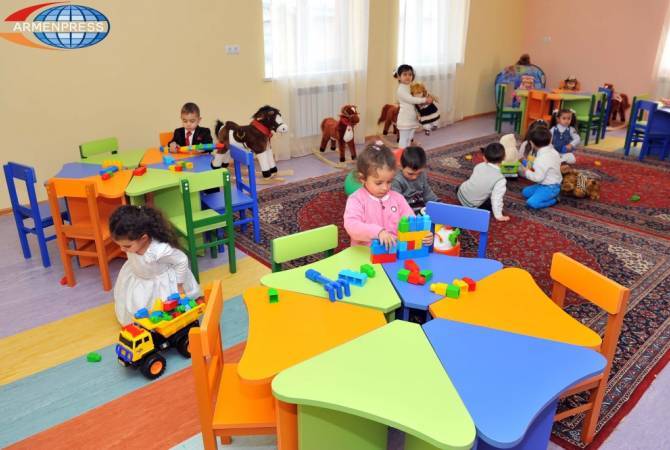 Երևանում նախատեսվում է 5 նոր մանկապարտեզի կառուցում